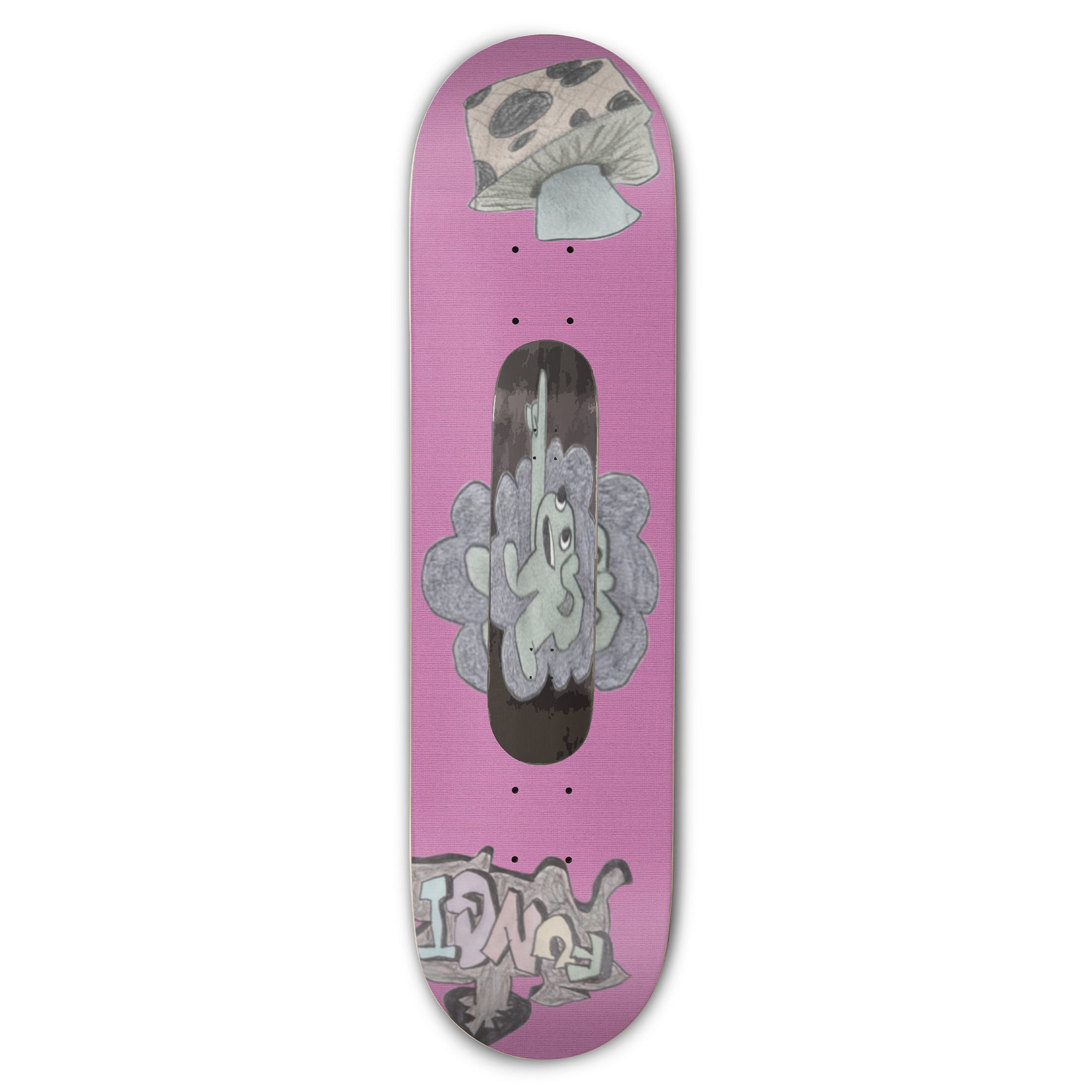 LOOK [WhereUrGoing] Fungi Skateboard Deck - ZANY